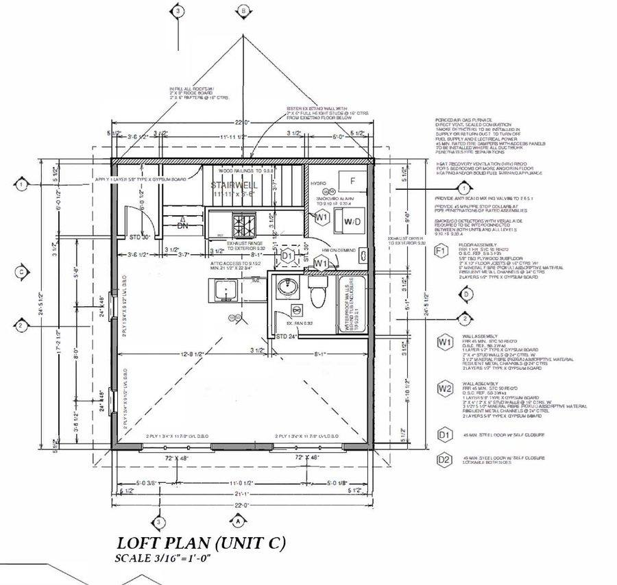 Loft Plan Unit C